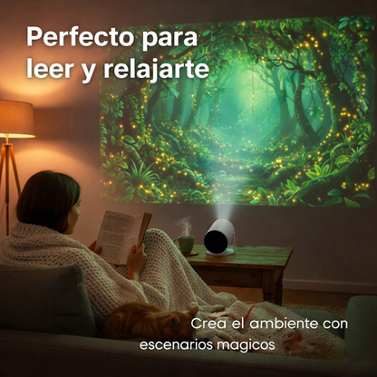 CineLux™ Proyector Portátil Inteligente - Convierte cualquier espacio en tu cine personal en segundos