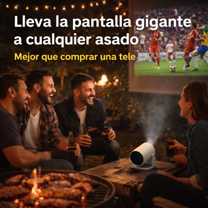 CineLux™ Proyector Portátil Inteligente - Convierte cualquier espacio en tu cine personal en segundos