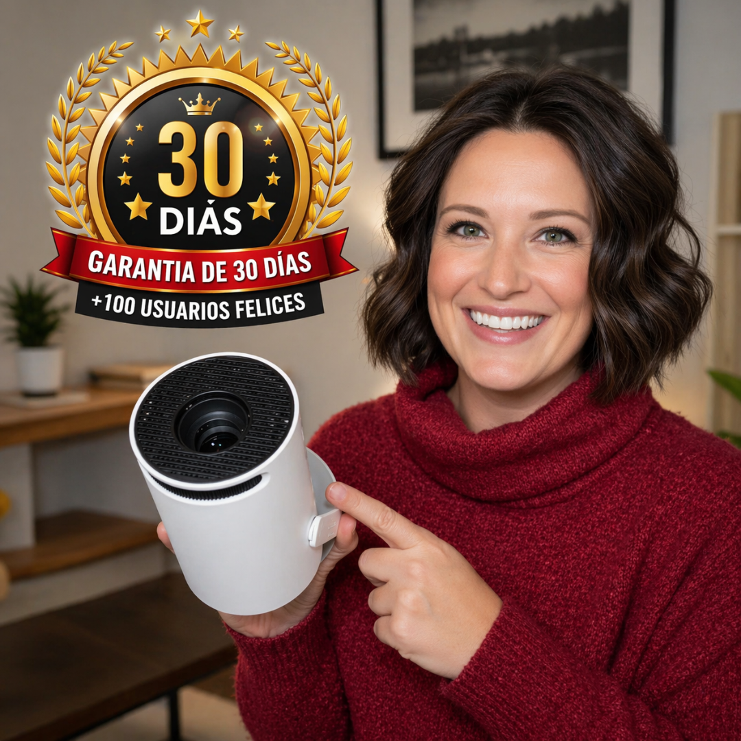 CineLux™ Proyector Portátil Inteligente - Convierte cualquier espacio en tu cine personal en segundos