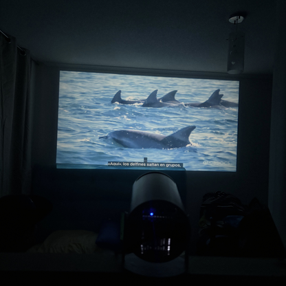 CineLux™ Proyector Portátil Inteligente - Convierte cualquier espacio en tu cine personal en segundos
