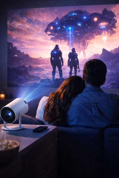 CineLux™ Proyector Portátil Inteligente 4k