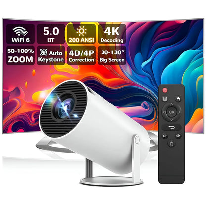 CineLux™ Proyector Portátil Inteligente 4k