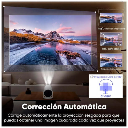 CineLux™ Proyector Portátil Inteligente